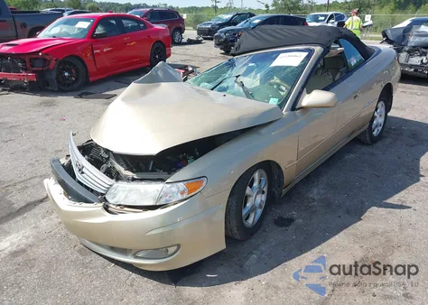 2003 Toyota Camry Solara Sle V6 z USA, uszkodzony, nr VIN 2T1FF28P93C608129